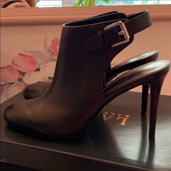 Ralph Lauren heeled boots - Picture 3 of 4